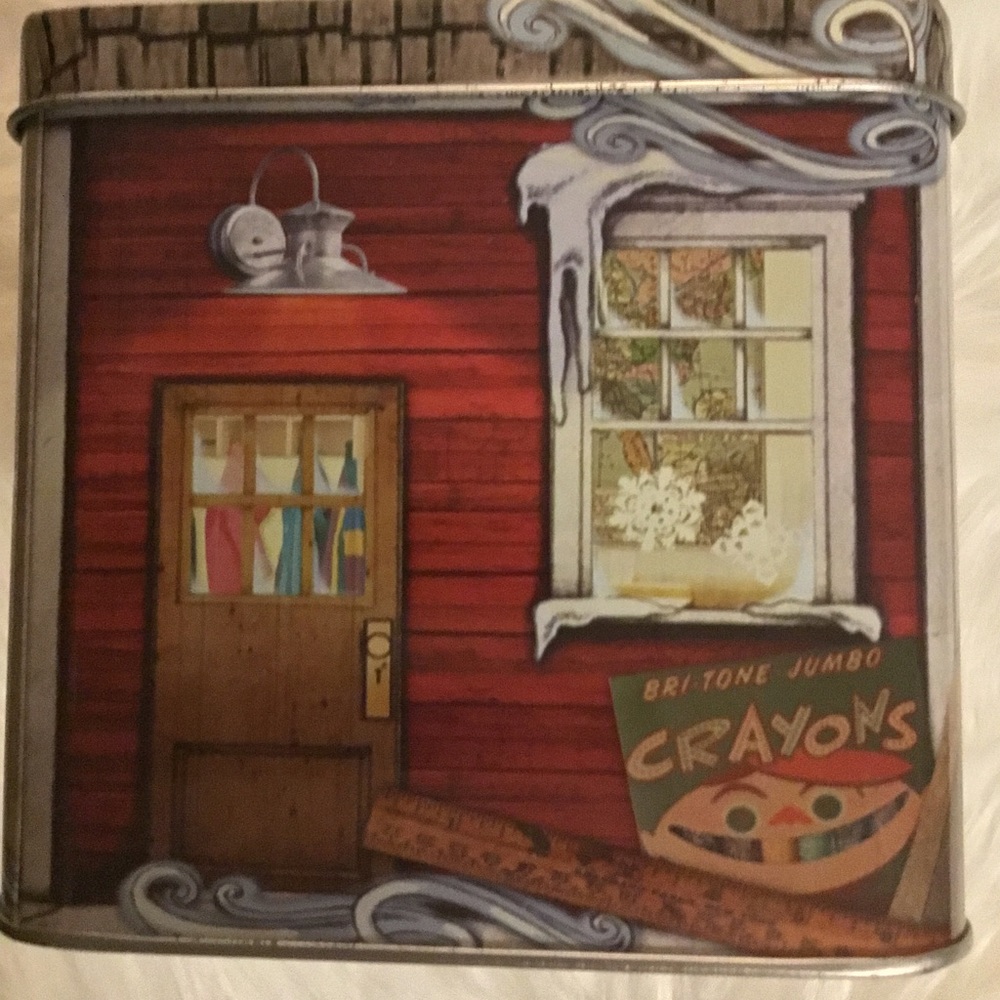 Vintage Christmas tin - Picture 4 of 8